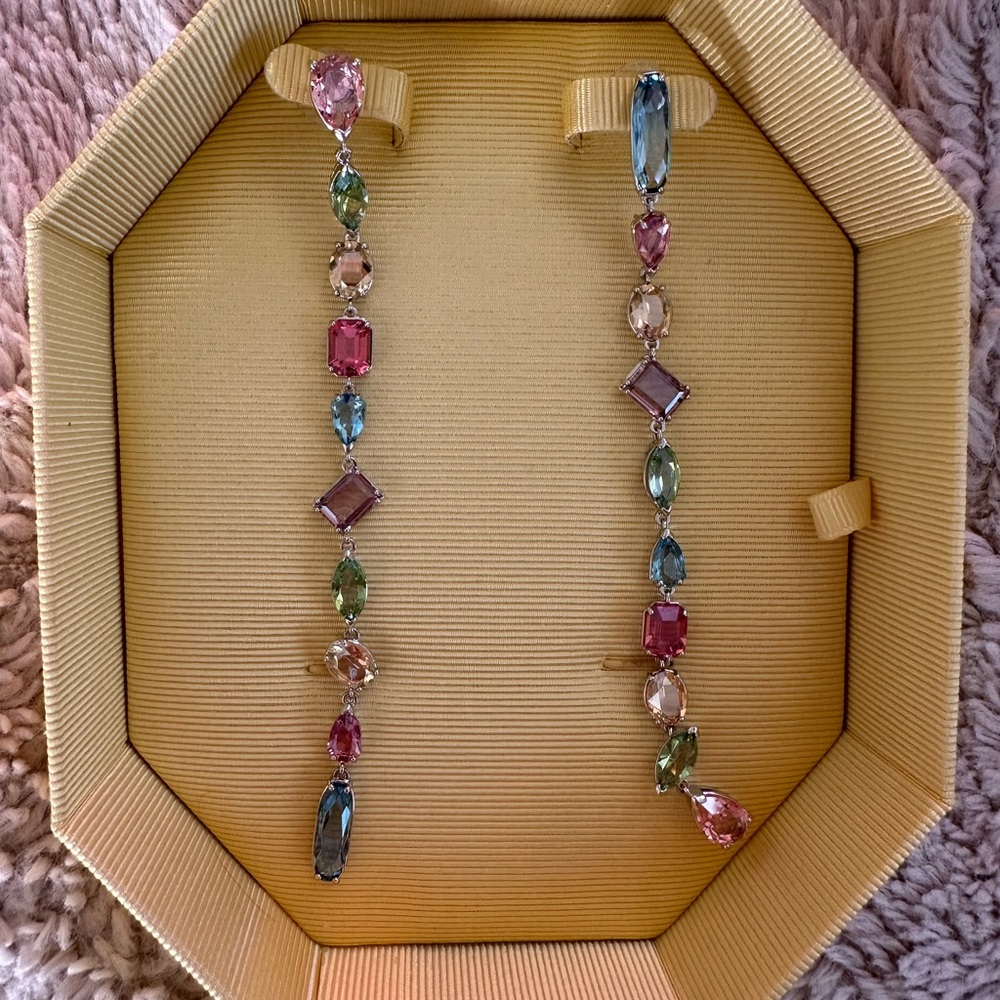 NWT Swarovski Gema Drop Earrings